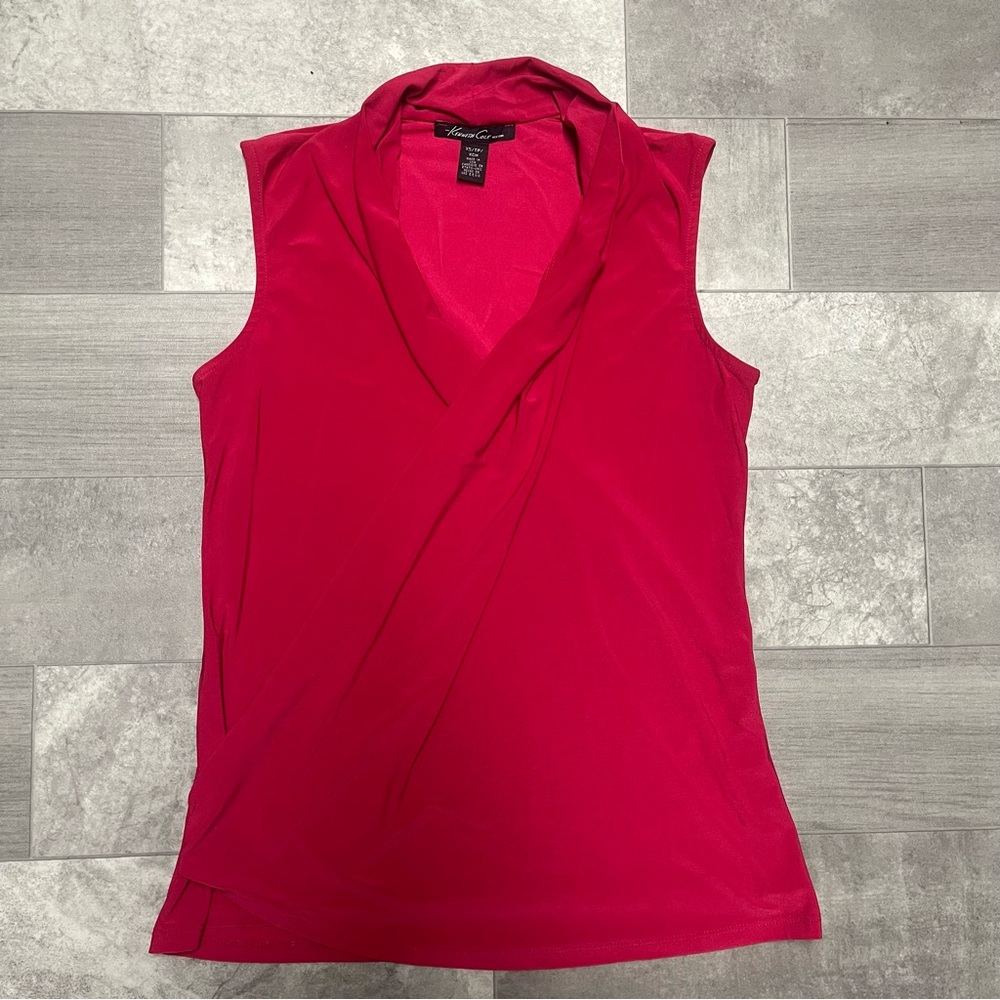 Kenneth Cole | Y2K‎ Cow Neck Top | Size XSmall